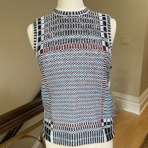 Tory Burch Multicolor Sleeveless Sweater